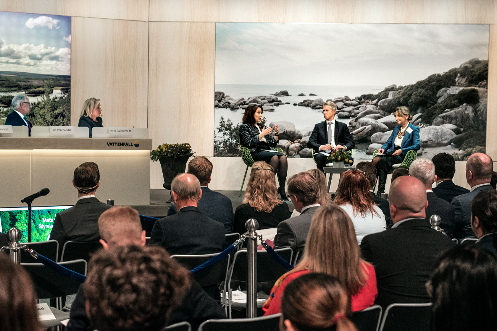 Attendees at Vattenfall's annual general meeting 2023